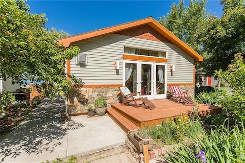 Back Yard with first floor master patio