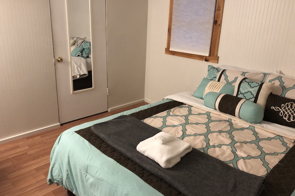 Carriage House Bedroom with Queen Bed